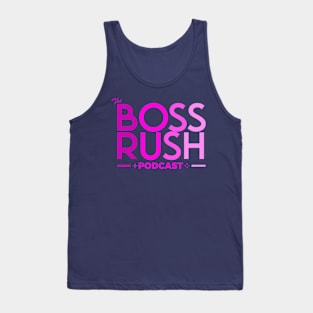 The Boss Rush Podcast Logo (Women's Rights) Tank Top